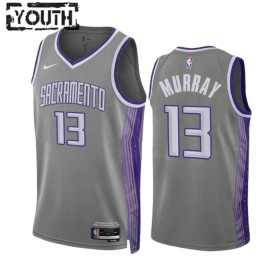 Sacramento Kings Keegan Murray 13 Nike 2022-23 City Edition Harmaa Lasten Pelipaidat Swingman